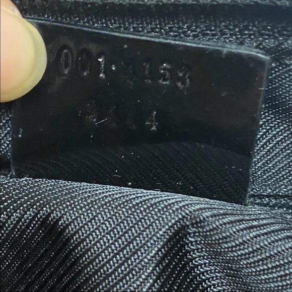 Gucci black canvas hobo purse - Picture 5 of 11